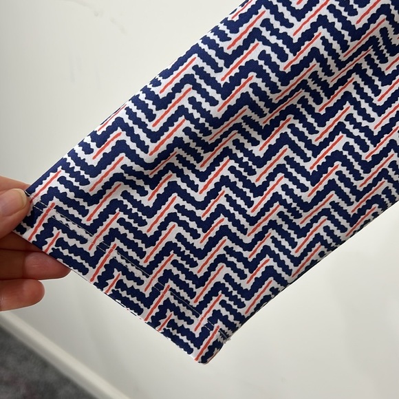 J. McLaughlin Durham Ruffle Top Catalina Cloth 3/4 Sleeve Size XL - Picture 12 of 16